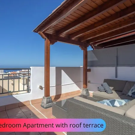 Desirable Rooftop Terrace , 2 Bedroom With Wifi In Costa Adeje *